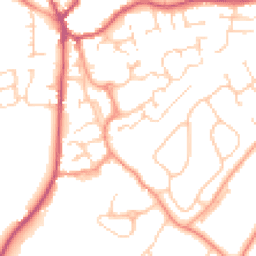 Daytime road noise heatmap for GU30 7TG