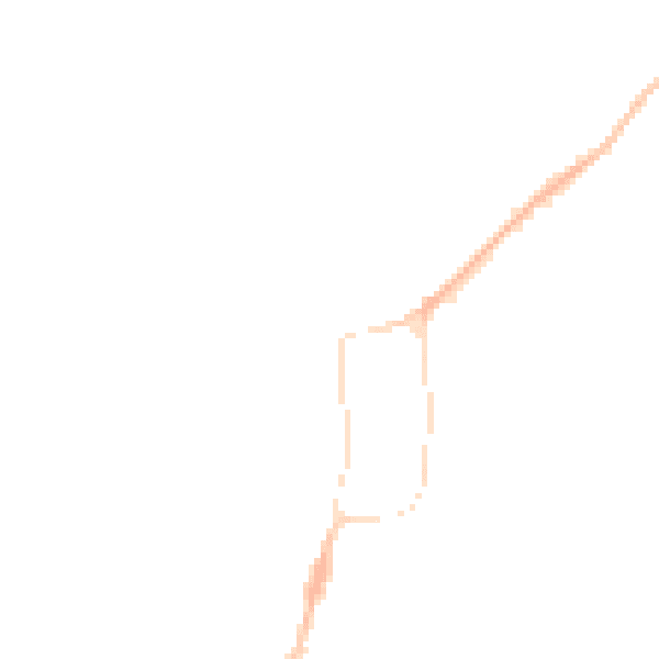 Night-time road noise heatmap for GU31 4AH