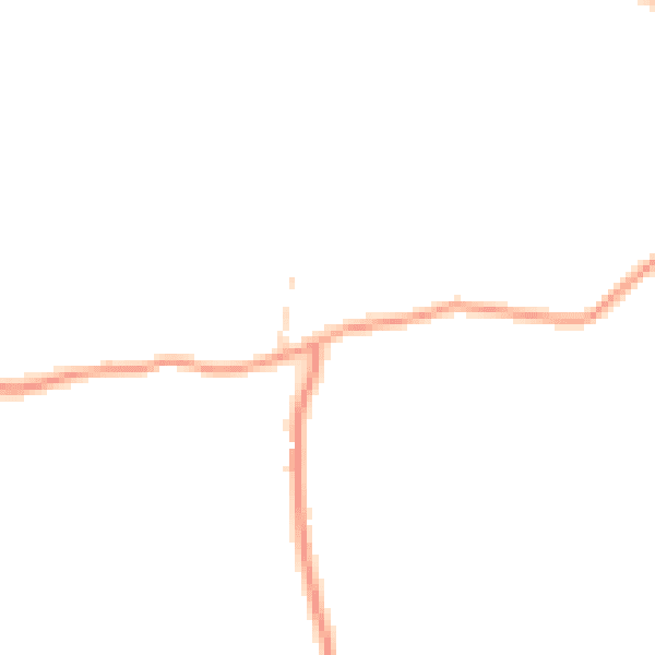 Daytime road noise heatmap for GU31 5JS