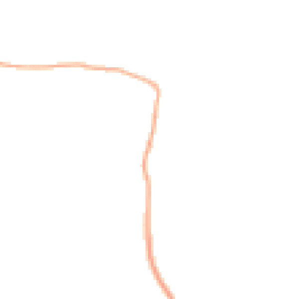 Night-time road noise heatmap for GU31 5RF