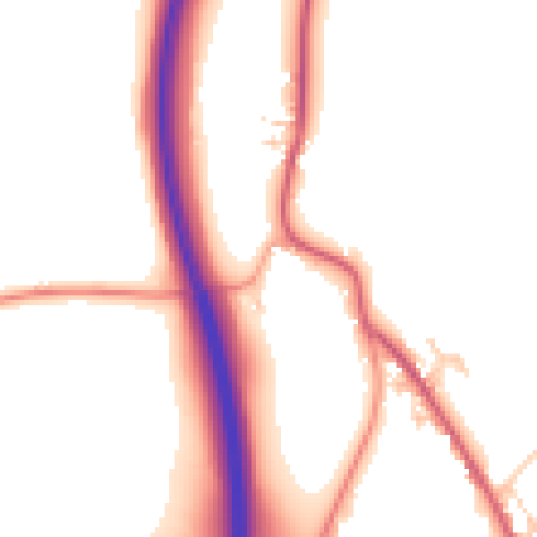 Daytime road noise heatmap for GU33 6JJ