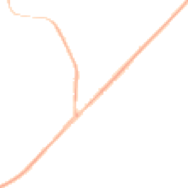 Night-time road noise heatmap for GU33 7NY