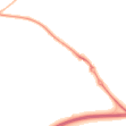 Night-time road noise heatmap for GU34 1RL