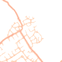 Daytime road noise heatmap for GU34 2NT