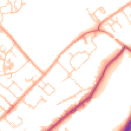Daytime road noise heatmap for GU34 2QP