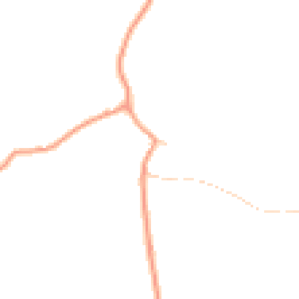 Daytime road noise heatmap for GU34 3BH