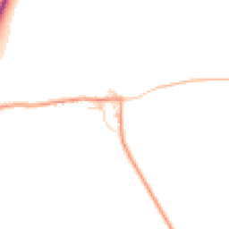 Daytime road noise heatmap for GU34 3QG