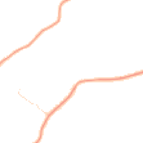Daytime road noise heatmap for GU34 4AL