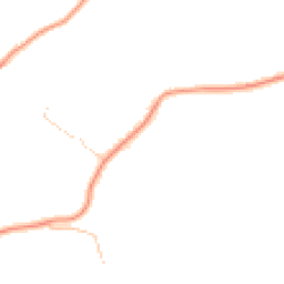 Daytime road noise heatmap for GU34 4AW