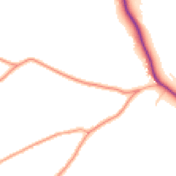 Daytime road noise heatmap for GU34 4AX