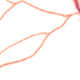 Daytime road noise heatmap for GU34 4AY