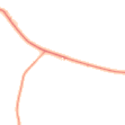 Daytime road noise heatmap for GU34 4DS