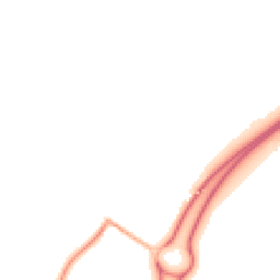 Night-time road noise heatmap for GU34 4HJ