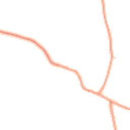 Daytime road noise heatmap for GU34 4LW