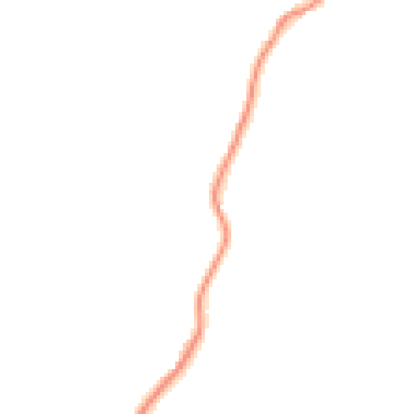Daytime road noise heatmap for GU34 5JY