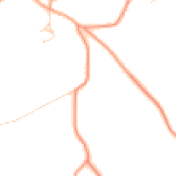 Daytime road noise heatmap for GU34 5PL
