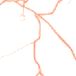 Daytime road noise heatmap for GU34 5PN