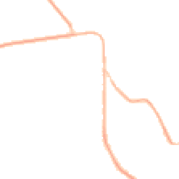 Night-time road noise heatmap for GU35 0SX