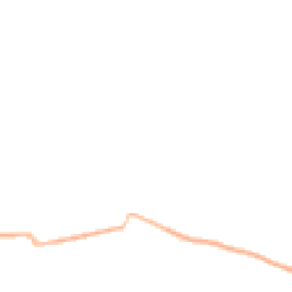 Night-time road noise heatmap for GU35 8BT