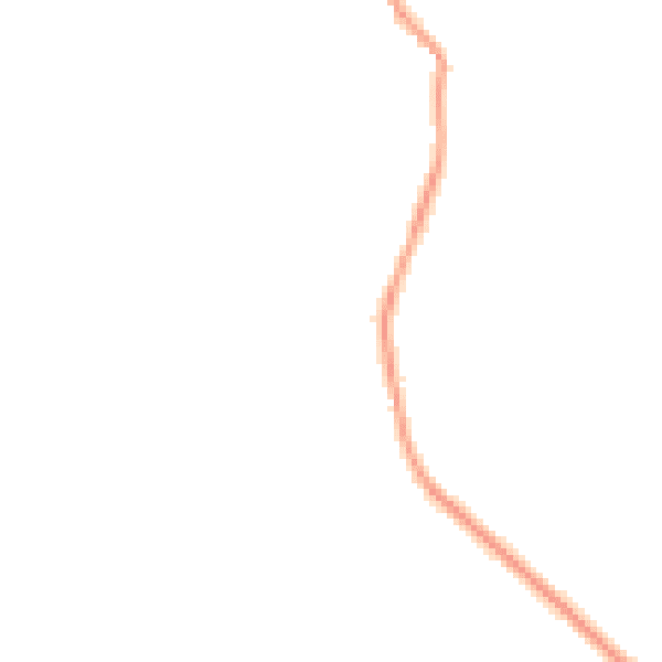 Night-time road noise heatmap for GU35 8QT