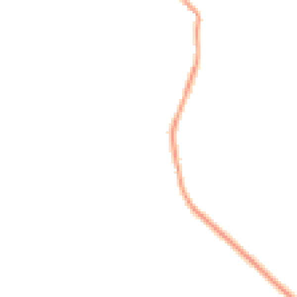 Night-time road noise heatmap for GU35 8QX