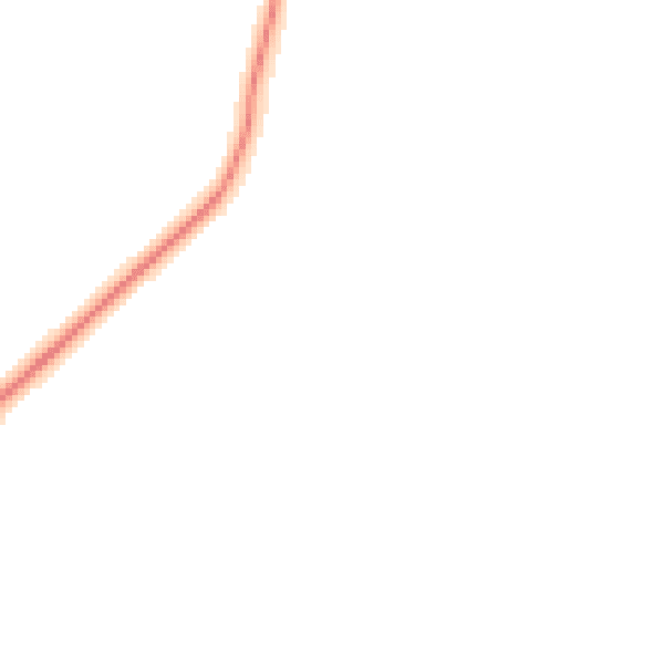 Daytime road noise heatmap for GU35 9JS