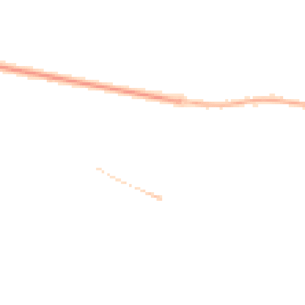Night-time road noise heatmap for GU46 6AD