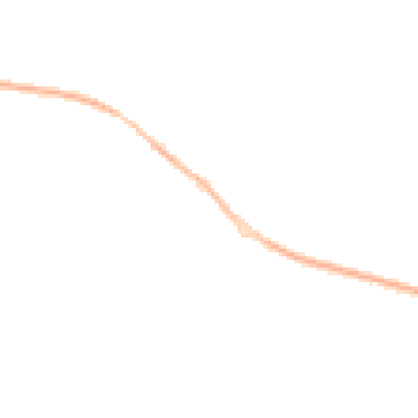 Night-time road noise heatmap for GU46 6AS