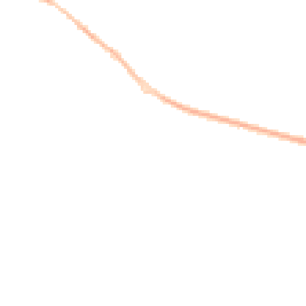 Night-time road noise heatmap for GU46 6BN