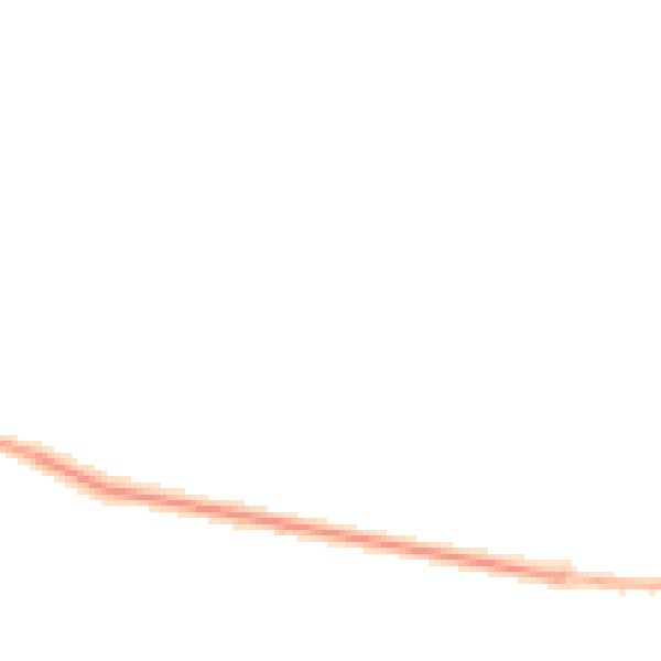 Night-time road noise heatmap for GU46 7BB