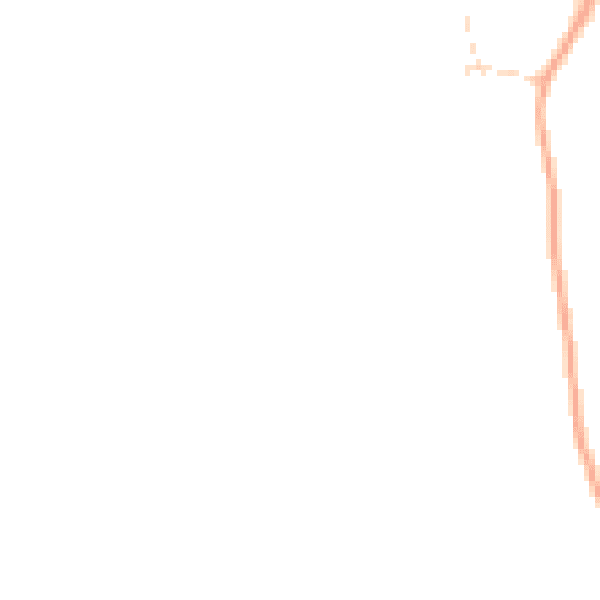 Daytime road noise heatmap for GU5 9JJ