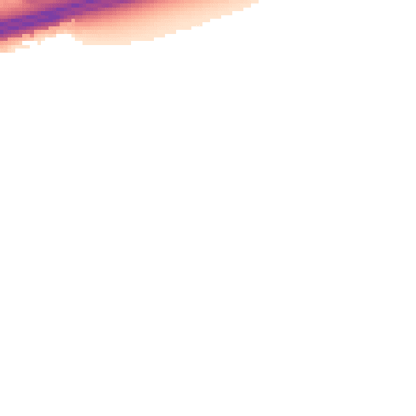 Night-time road noise heatmap for GU51 1JE