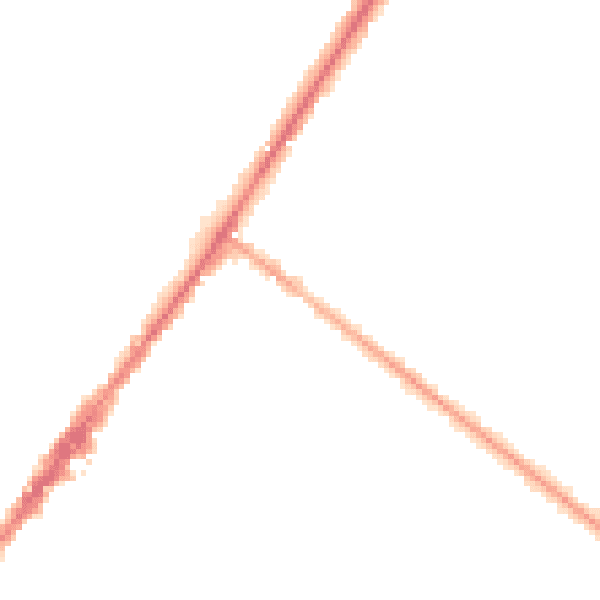 Night-time road noise heatmap for GU51 3AD