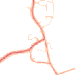 Daytime road noise heatmap for GU6 7RL