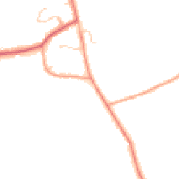 Daytime road noise heatmap for GU6 7RP