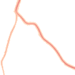 Night-time road noise heatmap for GU6 8AZ