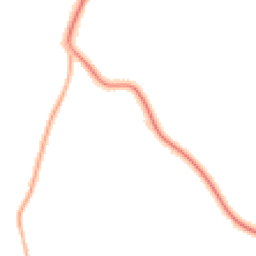 Night-time road noise heatmap for GU6 8BG