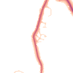 Daytime road noise heatmap for GU6 8UE