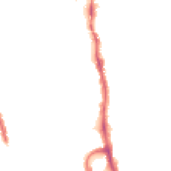 Night-time road noise heatmap for HA1 1TB