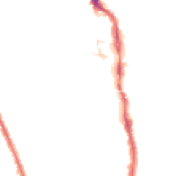 Night-time road noise heatmap for HA1 1YB