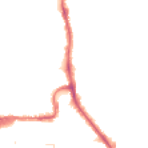 Night-time road noise heatmap for HA1 2RH