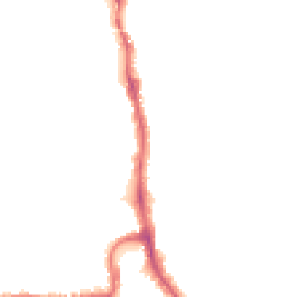 Night-time road noise heatmap for HA1 2RX