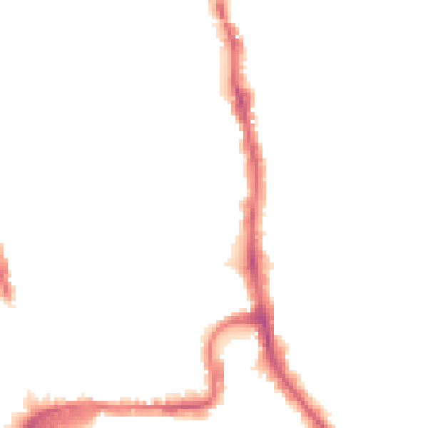 Night-time road noise heatmap for HA1 2TU