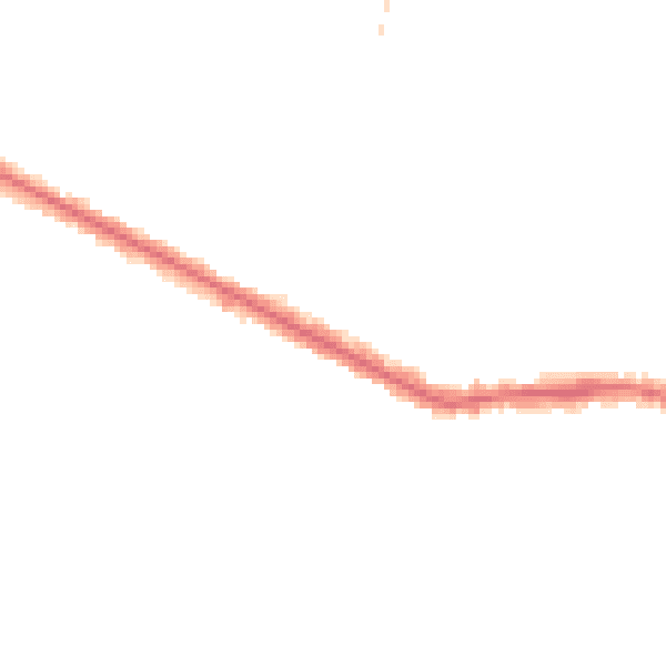 Night-time road noise heatmap for HA1 4JP