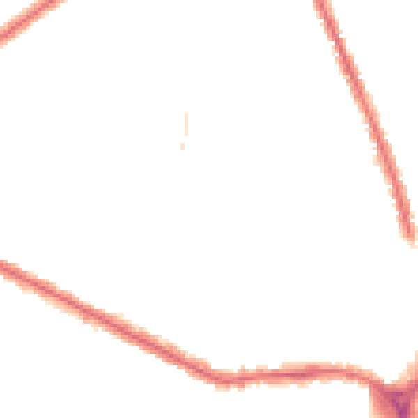 Night-time road noise heatmap for HA1 4QX