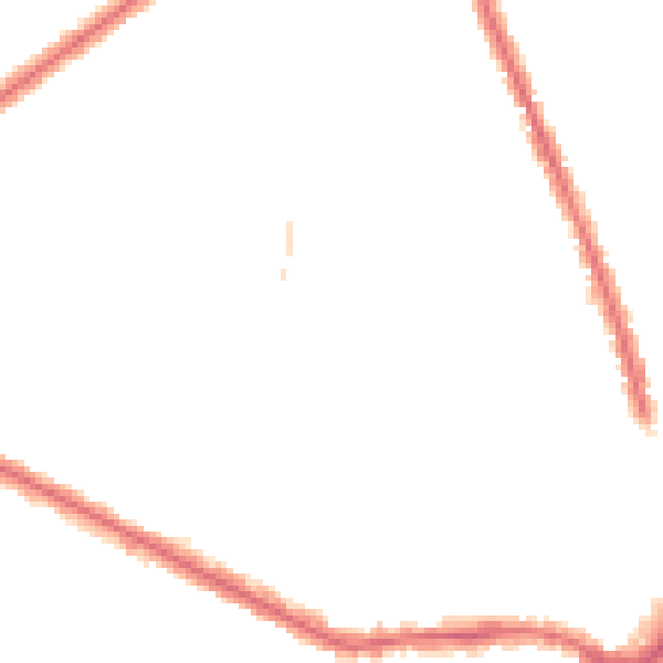 Night-time road noise heatmap for HA1 4RA