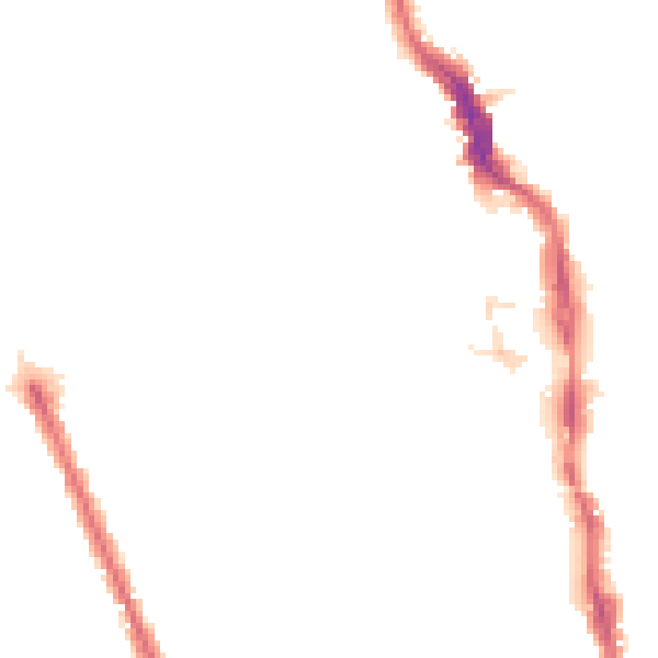 Night-time road noise heatmap for HA1 4UD