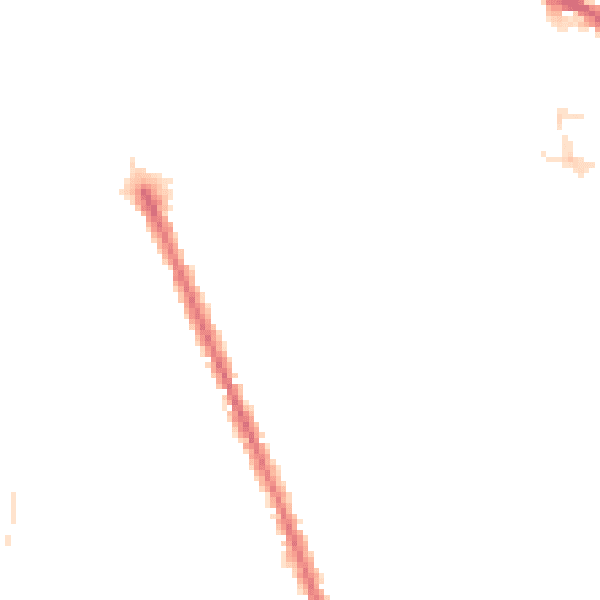 Night-time road noise heatmap for HA1 4XQ