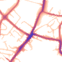 Daytime road noise heatmap for HA2 0DH