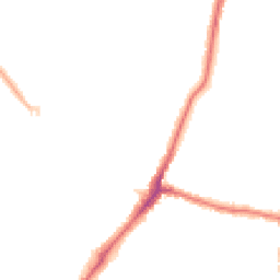 Night-time road noise heatmap for HA2 0DQ